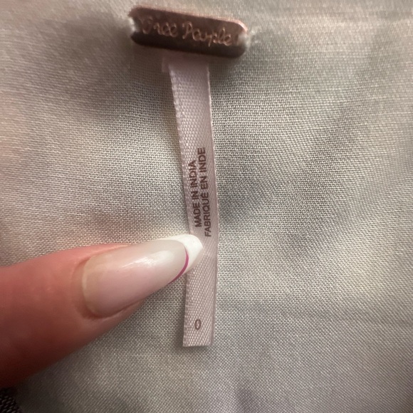 Free People Nodia Black and Off White Gingham Mini Dress - Picture 2 of 11